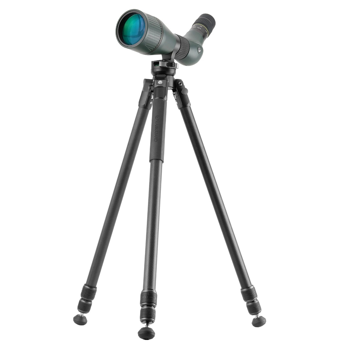 Vanguard Endeavor L 263CPR Carbon Fibre Levelling Shooting Rest With Picatinny Rail Clamp