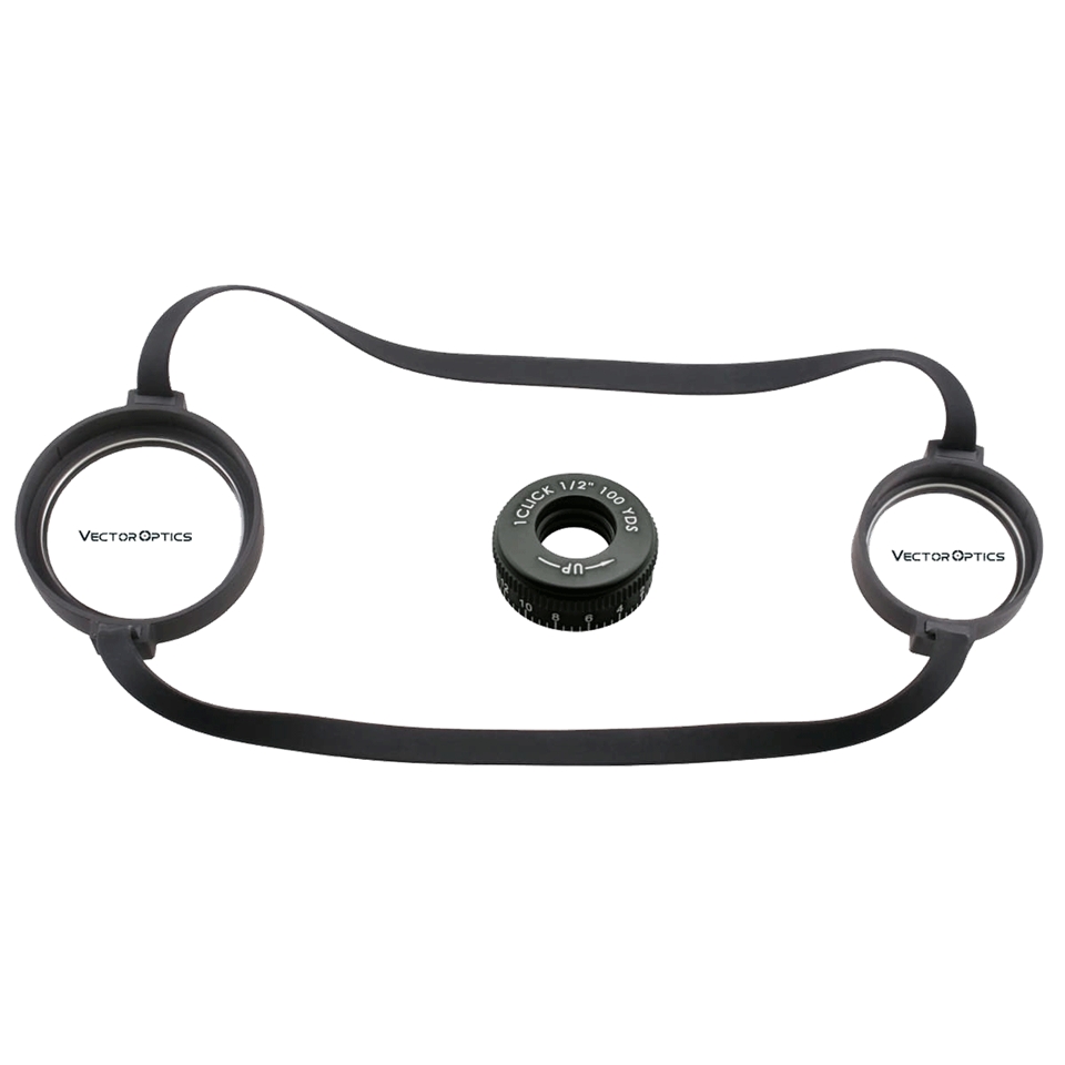 Vector Optics Continental X6 1-6x24 LVPO Fiber IR 1/2MOA 30mm Rifle Scope