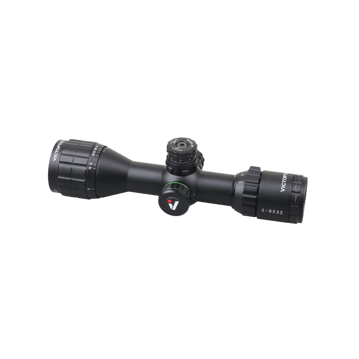 ***SPECIAL PURCHASE*** Vector Optics VictOptics C3 Cerato Ultra Compact 3-9x32 SFP Mildot AO (3 Yards) Rifle Scope + FREE Weaver Scope Rings