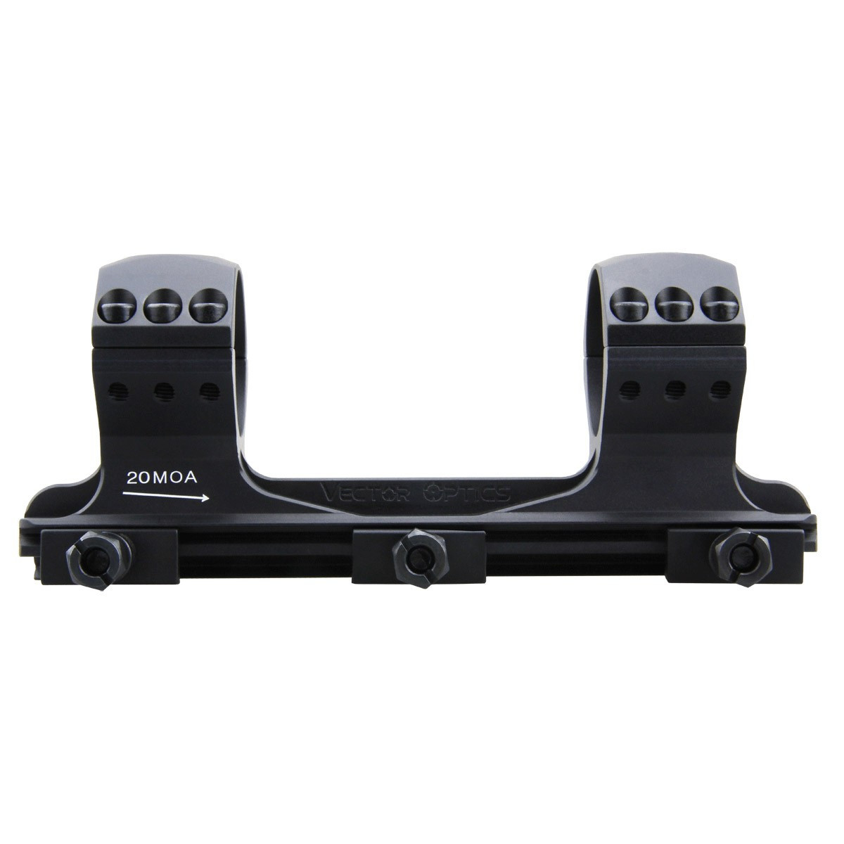 Vector 34mm X-Accu One Piece High 20 MOA Picatinny Mount