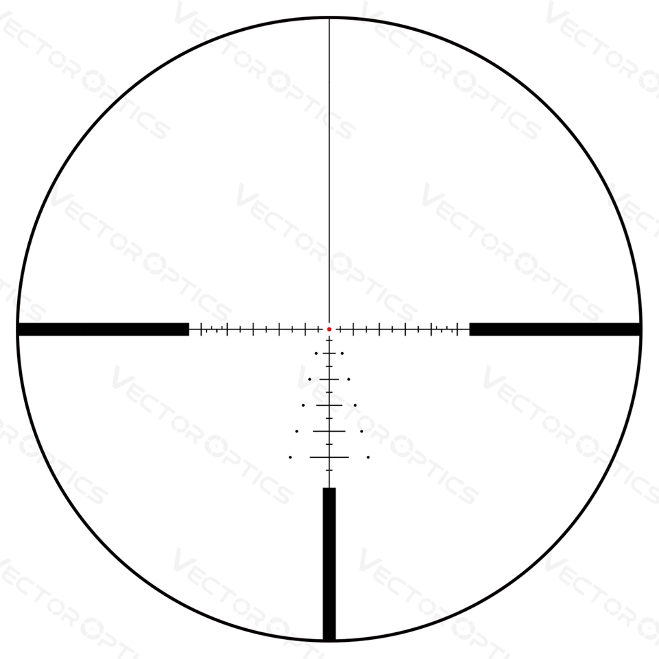 Vector Optics Paragon 4-20x50 1" Zero-Stop Rifle Scope 