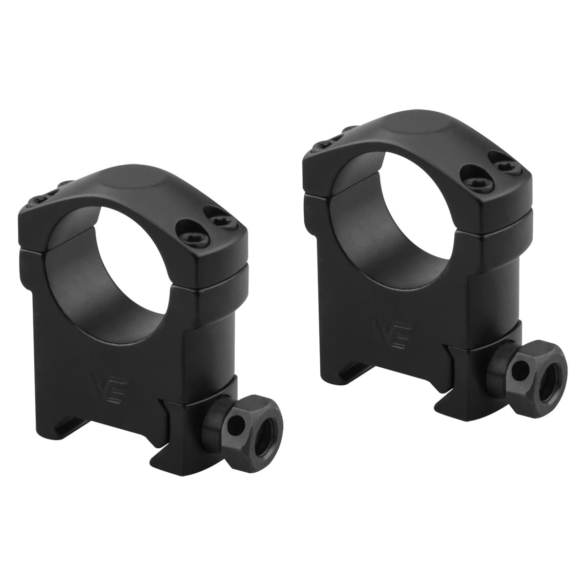 Vector FD Tactical 1 inch Precision High Weaver/Picatinny Rings