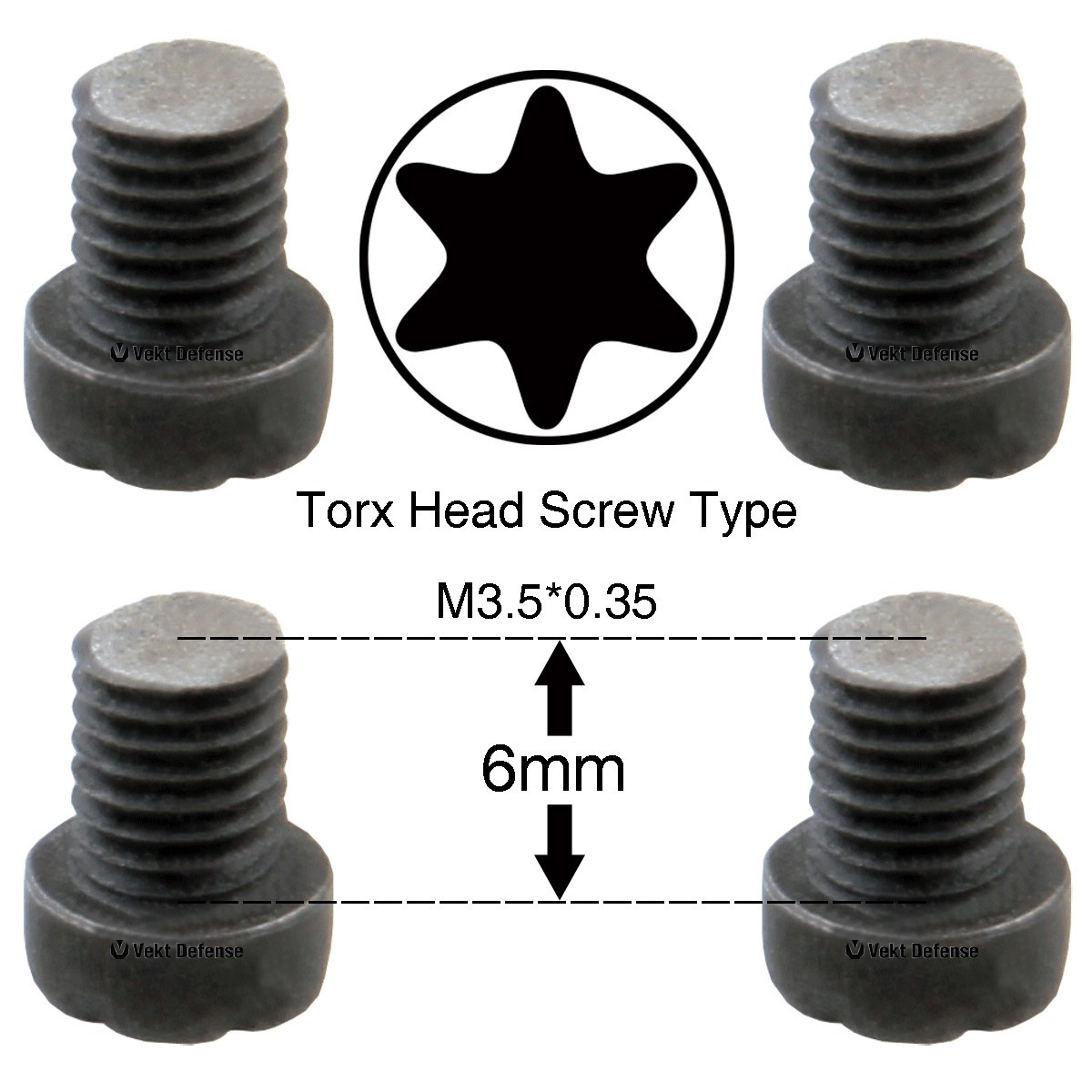 Vector Tikka T3 Flat 0 Moa Steel Picatinny Rail