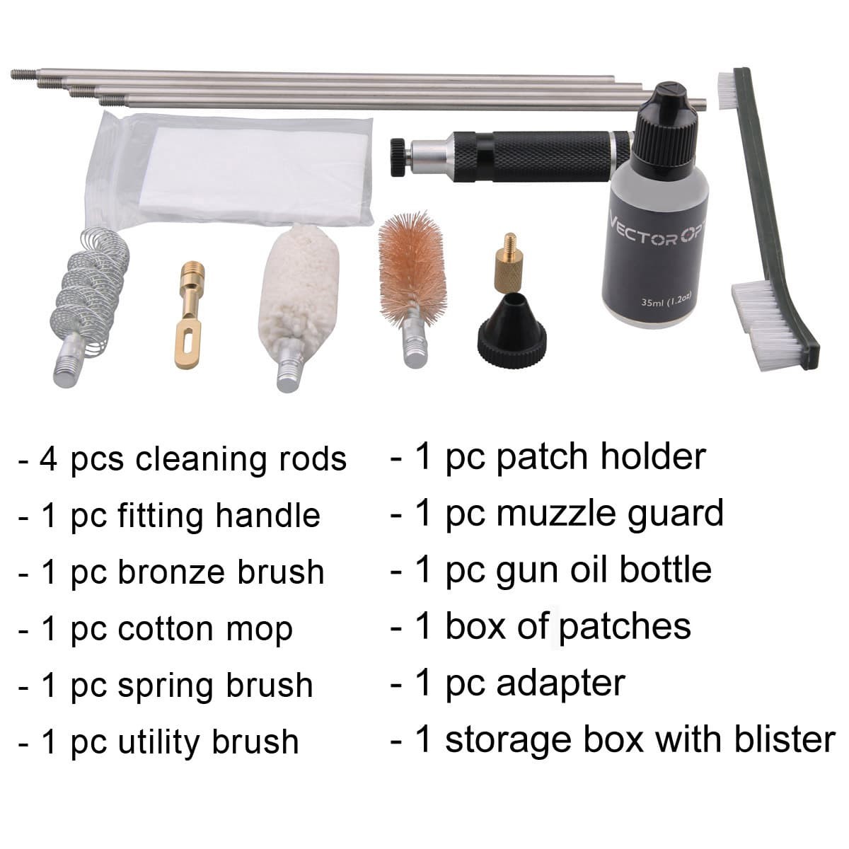 Vector 12GA Gun Cleaning Kit 