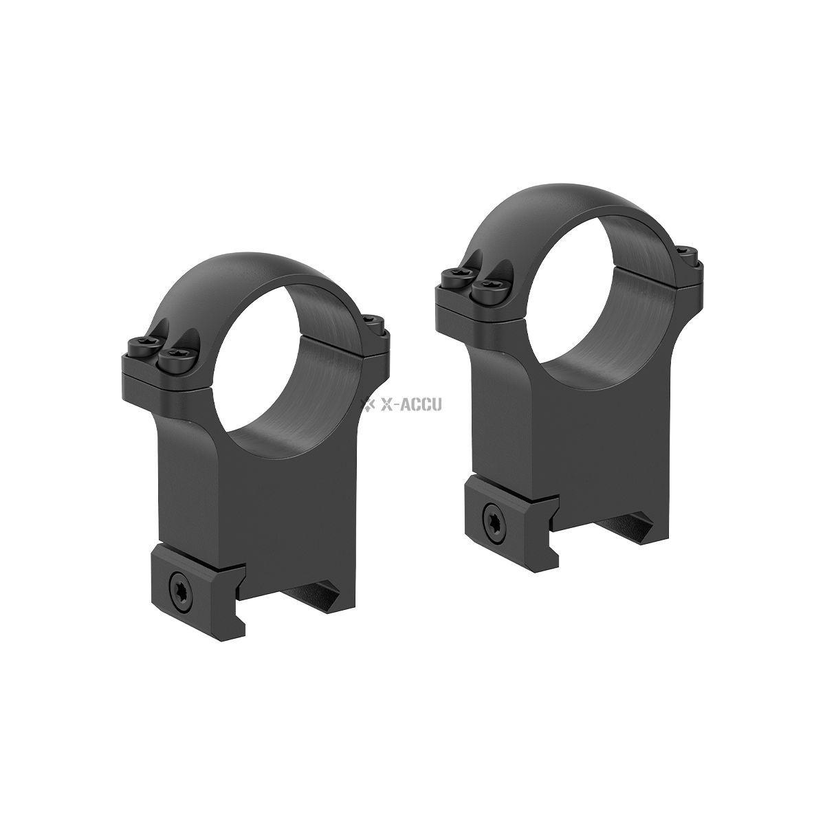 Vector Optics 30mm Steel Weaver Scope Rings 1.5in High Profile