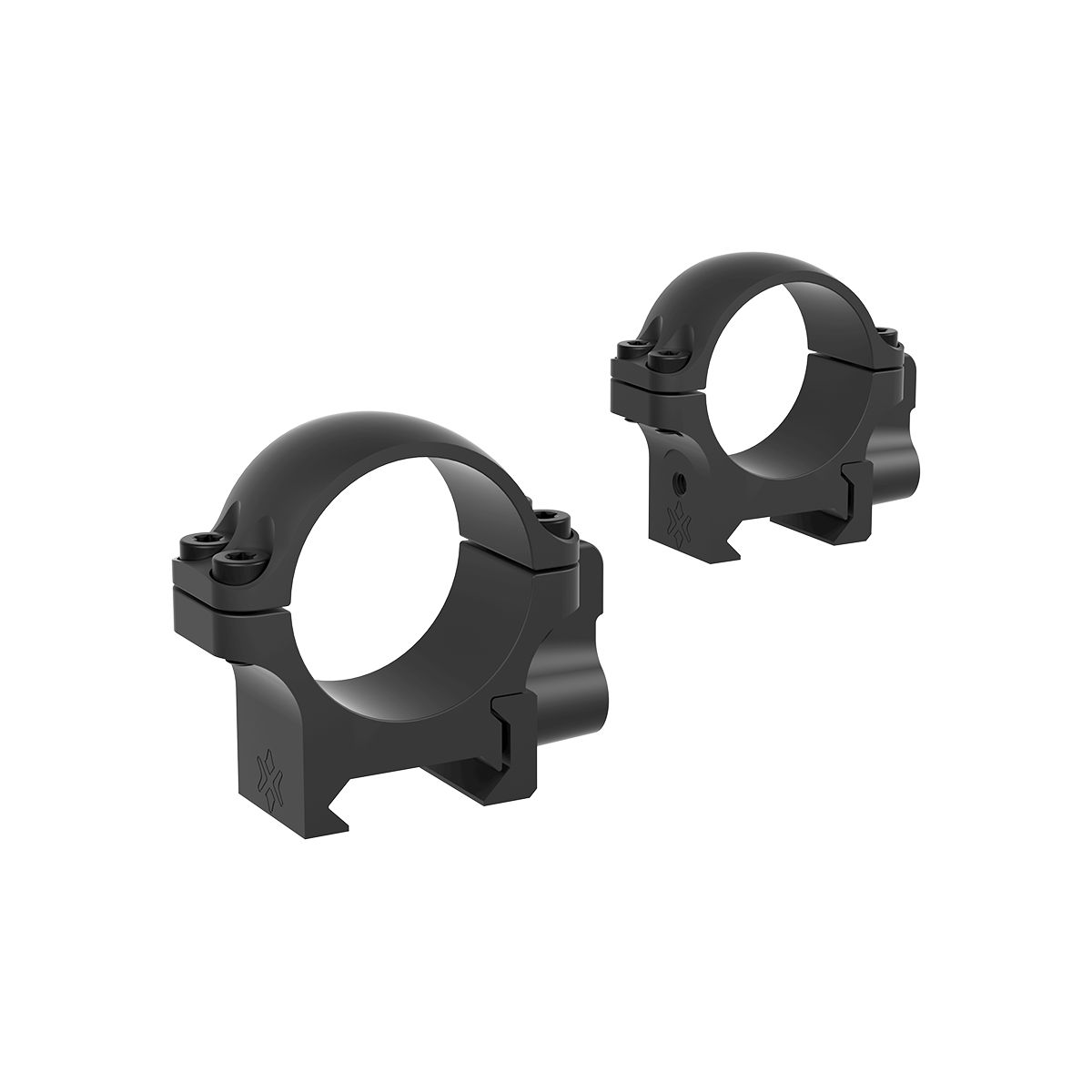 Vector Optics 30mm Steel Weaver Quick Release Scope Rings 0.8in Low Profile