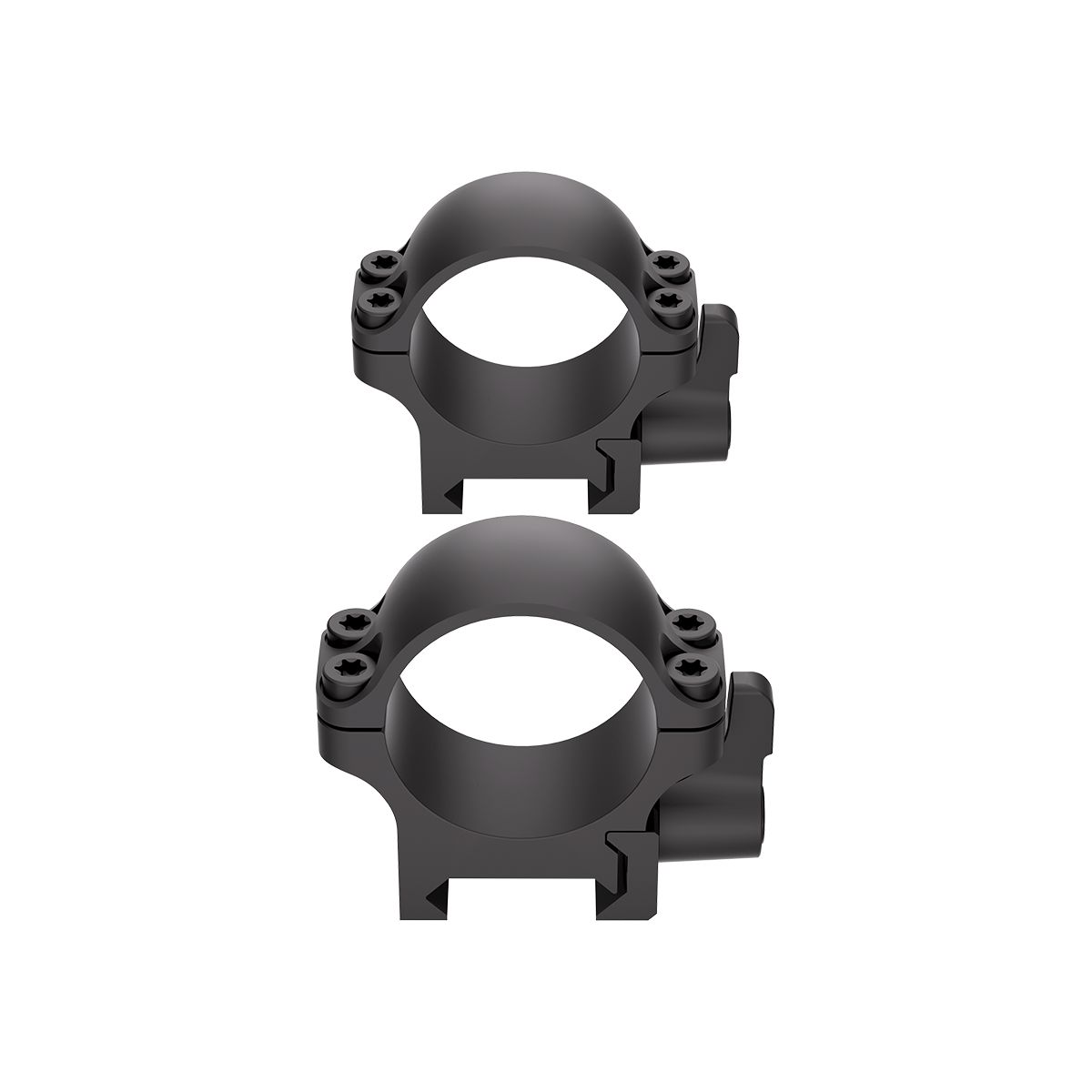 Vector Optics 30mm Steel Weaver Quick Release Scope Rings 0.8in Low Profile