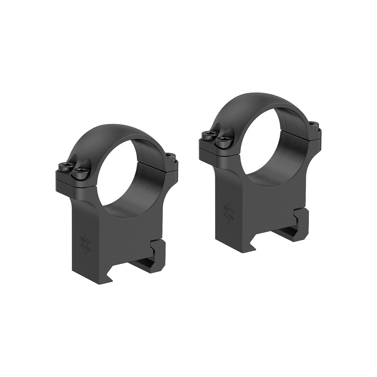 Vector Optics 30mm Steel Weaver Scope Rings 1.25in Medium Profile