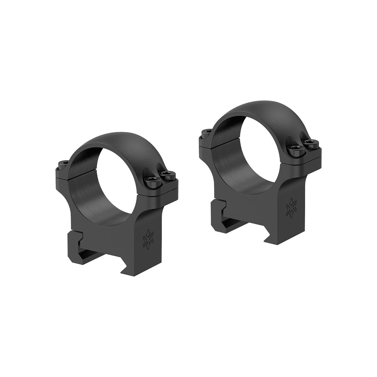 Vector Optics 30mm Steel Weaver Scope Rings 1in Low Profile