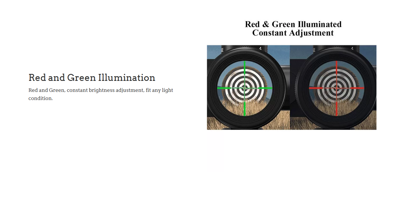 Vector Optics VictOptics C3 Ultra Compact 3-9x32 AO Illuminated Mildot 1" Rifle Scope + Weaver Scope Rings 