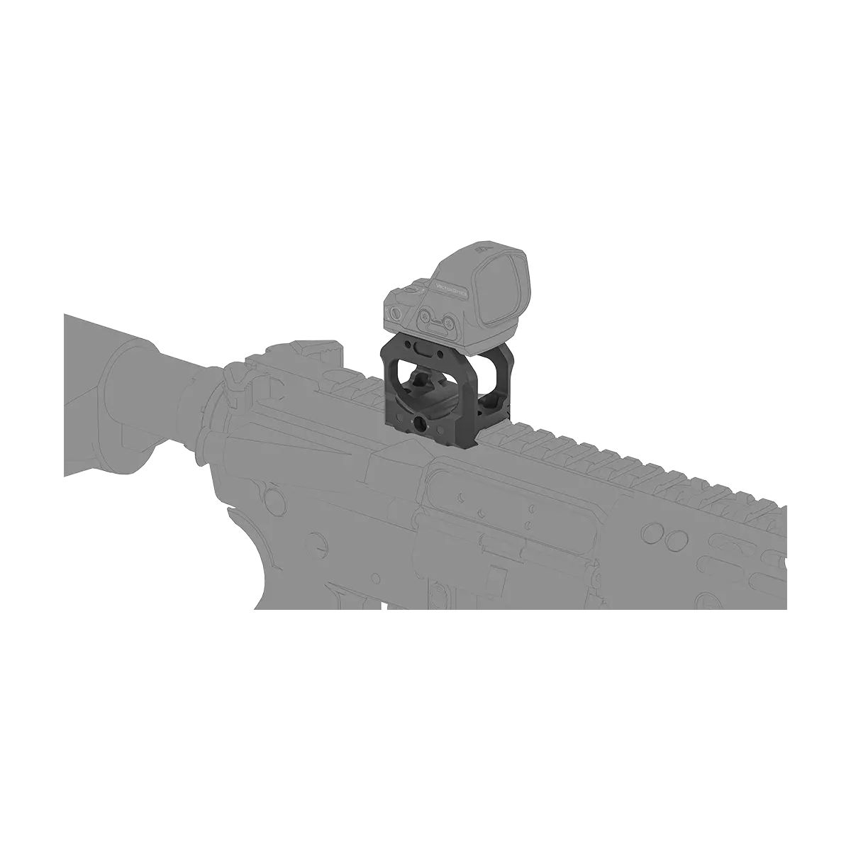 Vector Optics VAS™ Red Dot Sight Picatinny High Riser Mount