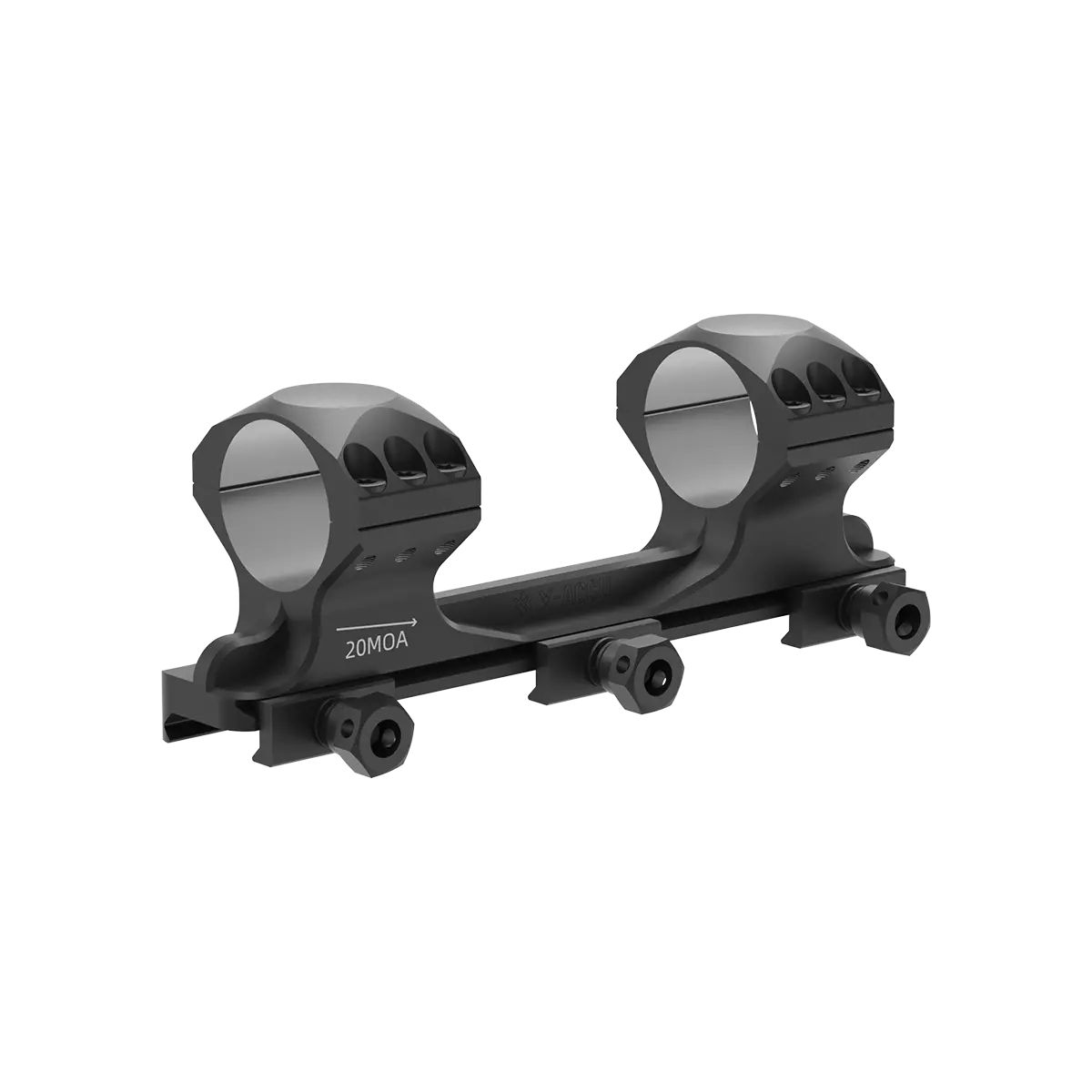 Vector Optics X-ACCU 1.4" High Profile One Piece 20MOA 30mm Picatinny Mount