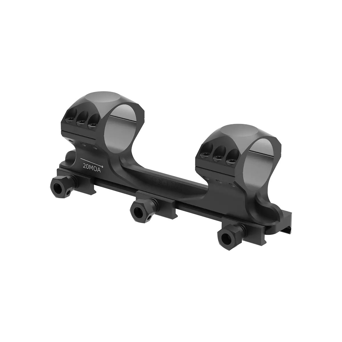 Vector Optics X-ACCU 1.4" High Profile One Piece 20MOA 30mm Picatinny Mount