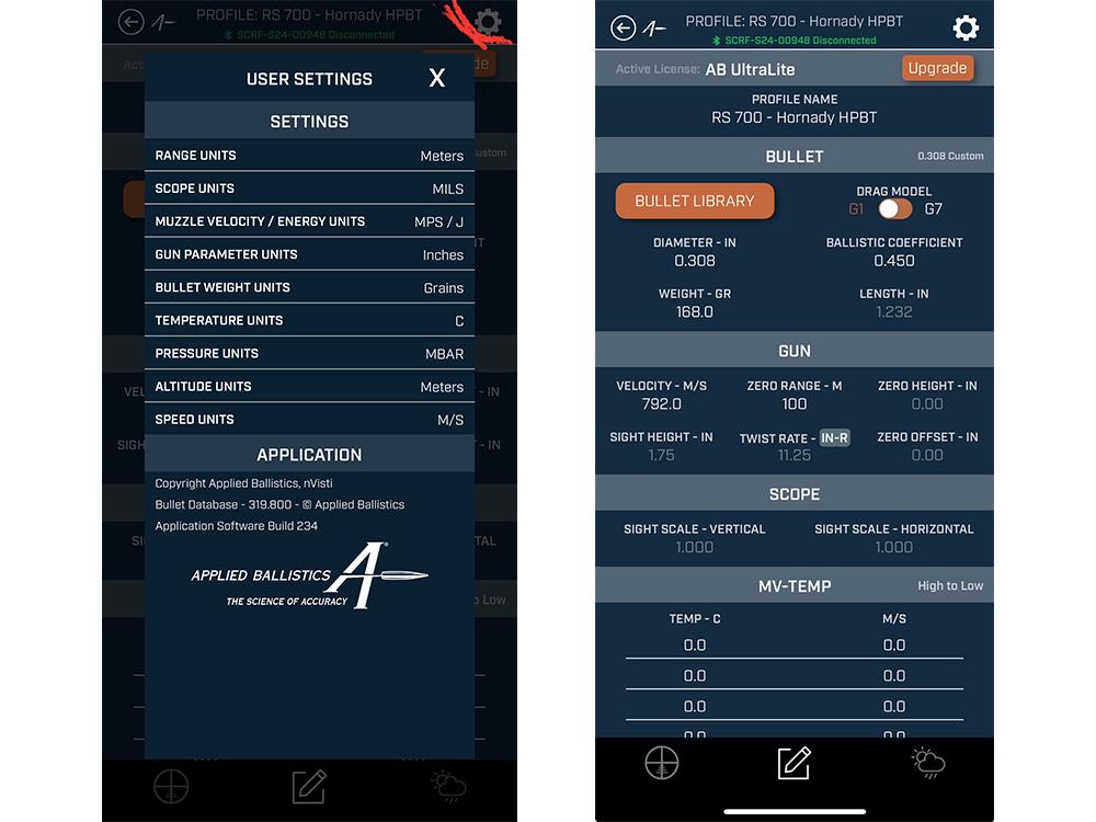 Vector Paragon 7x25 Gen III BDC Ballistic App 2400yd Rangefinder