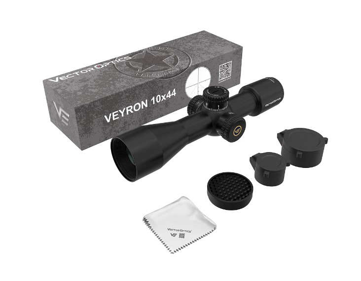 Vector Optics Veyron 10x44 SFP Compact Etched MPR-V5 Rifle Scope