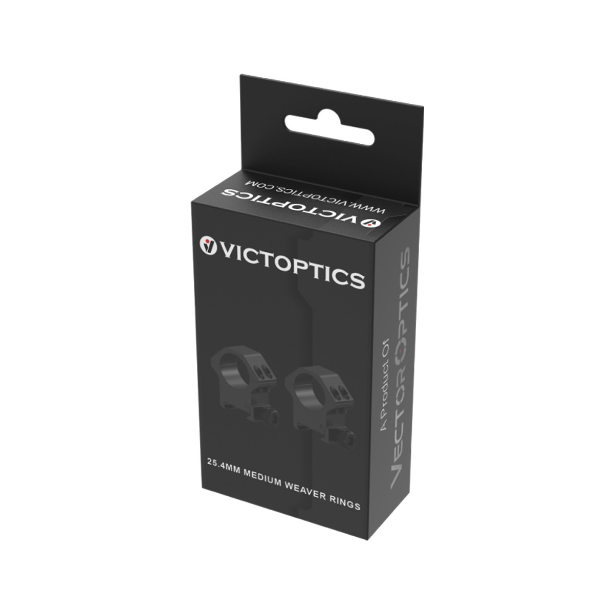 Vector Victoptics ACD Screw Mount 25.4mm (1") Weaver Mounting Rings - High
