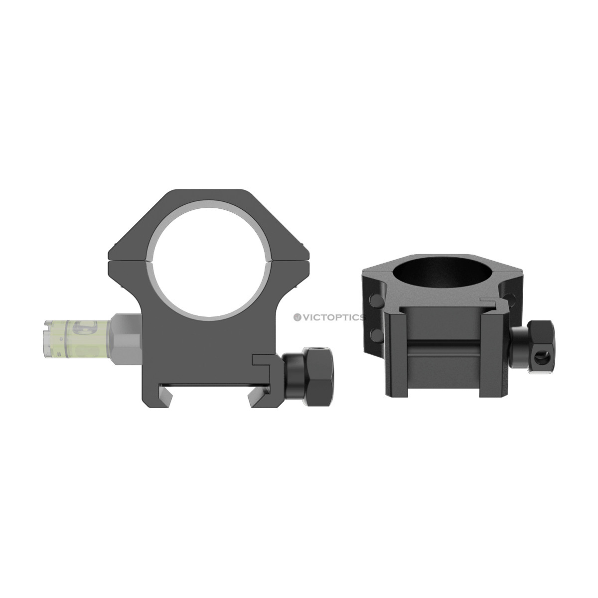 Vector Victoptics ACD Screw Mount 25.4mm (1") Weaver Mounting Rings - Medium