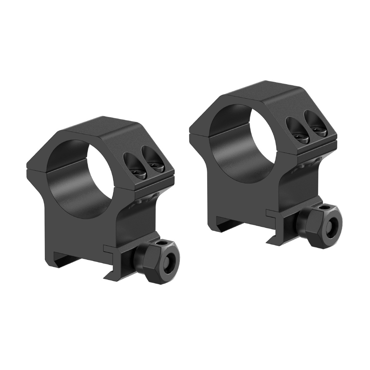 Vector Victoptics ACD Screw Mount 25.4mm (1") Weaver Mounting Rings - High