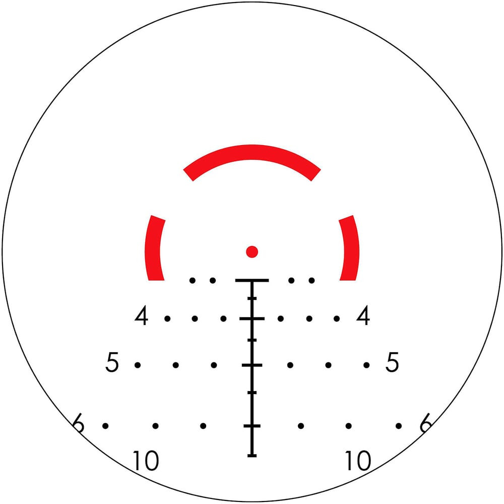 Vortex Strike Eagle 1-8x24 AR-BDC3 MOA Riflescope SE-1824-2 Optics Warehouse