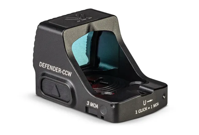 Vortex Optics Defender CCW 3 MOA Red Dot Sight Picatinny & Shield RMSc