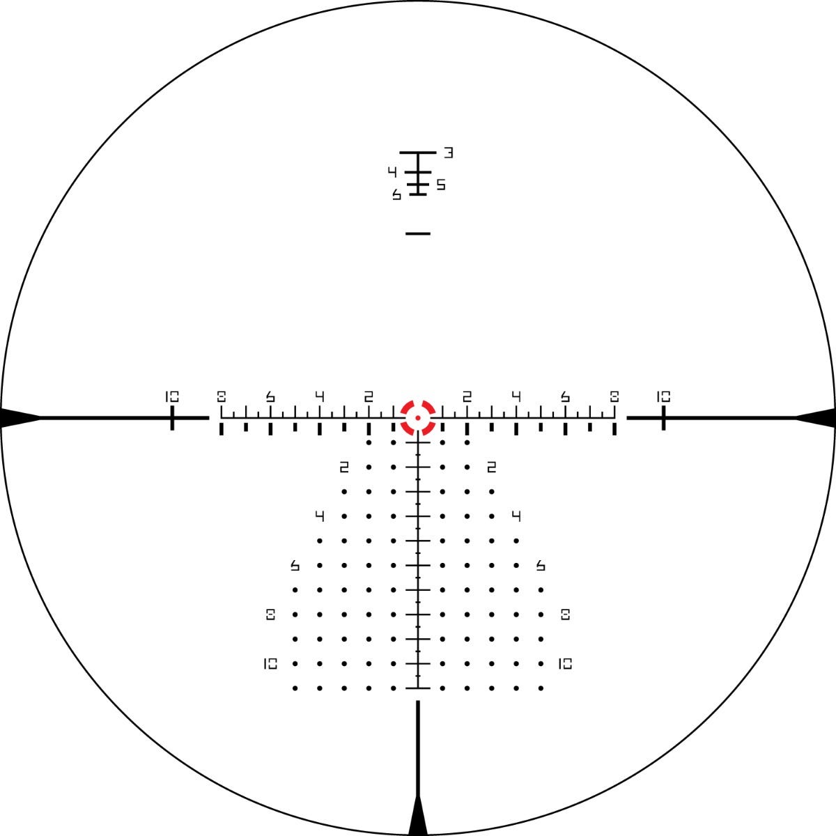 Razor HD Gen III 1-10x24 FFP EBR-9 MRAD Rifle Scope