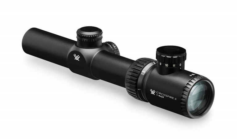 Vortex Crossfire II 1-4x24 SFP MOA IR V-Brite 30mm Rifle Scope