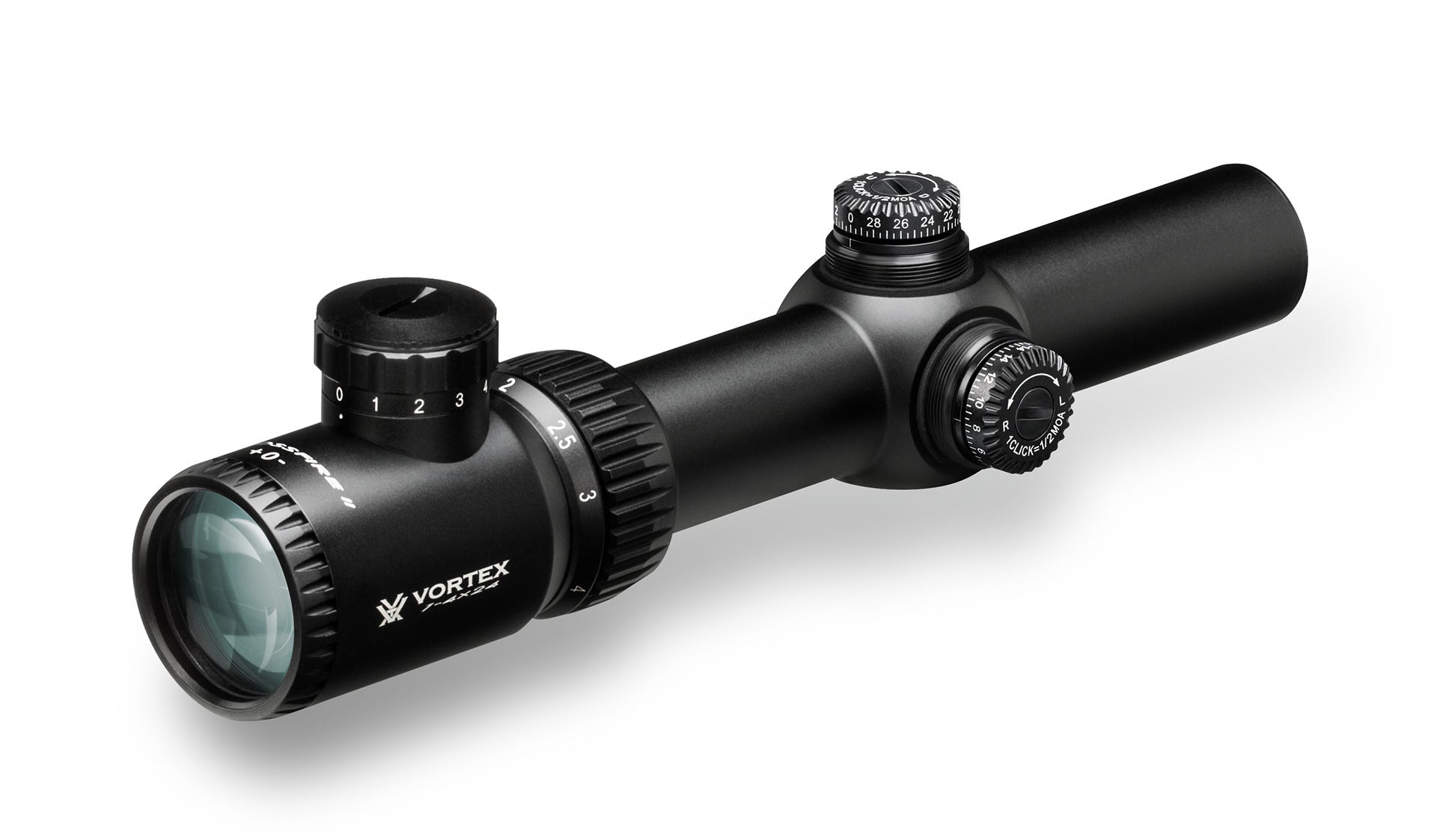 Vortex Crossfire II 1-4x24 SFP MOA IR V-Brite 30mm Rifle Scope