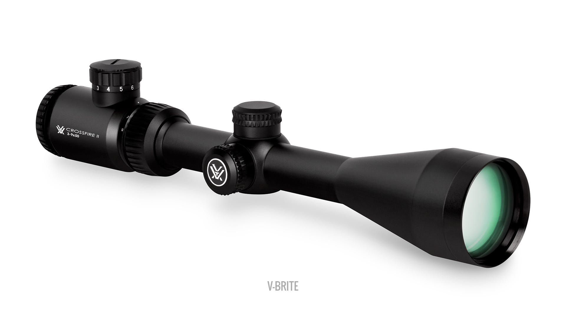 Vortex Crossfire II 3-9x50 SFP Dead Hold BDC 1/4 MOA 1" Rifle Scope