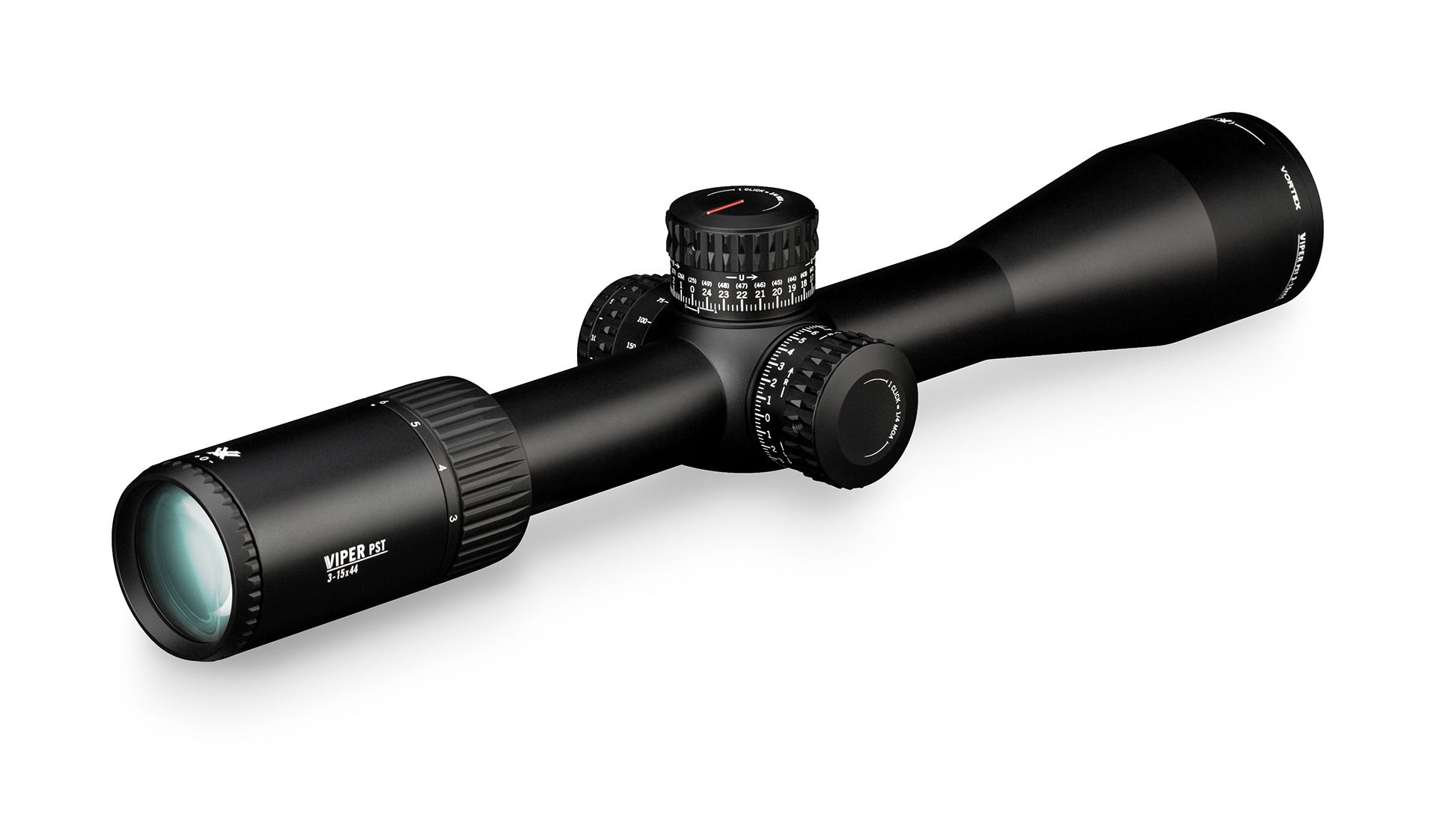 Vortex Viper PST Gen II 3-15x44 FFP IR EBR-7C MRAD 30mm Rifle Scope