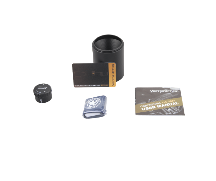 Vector Optics Continental x8 4-32x56 ED SFP Zero-Stop Tactical Rifle Scope