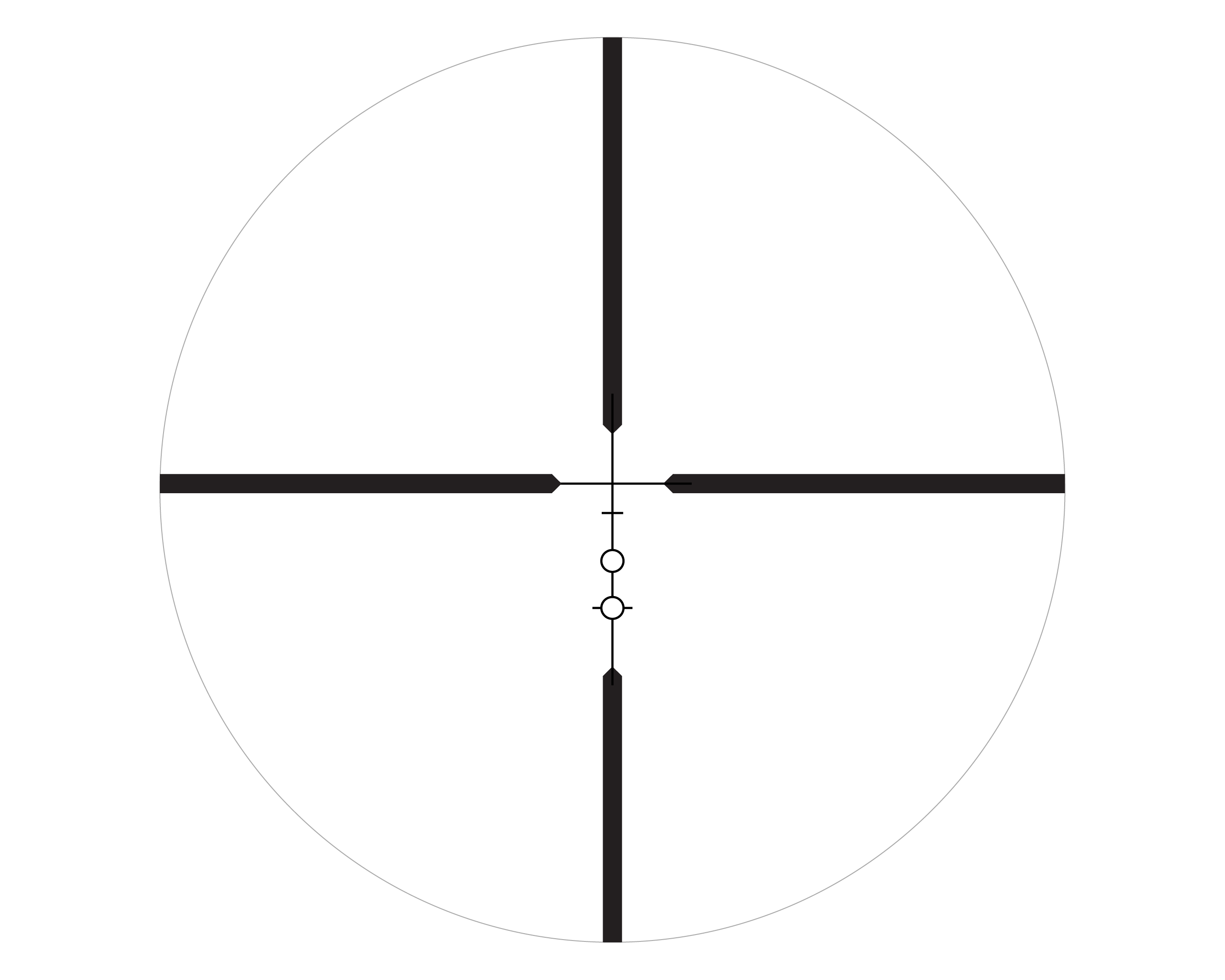 UTG Accushot 2-7x32 Handgun Pistol Scope with PDC Reticle