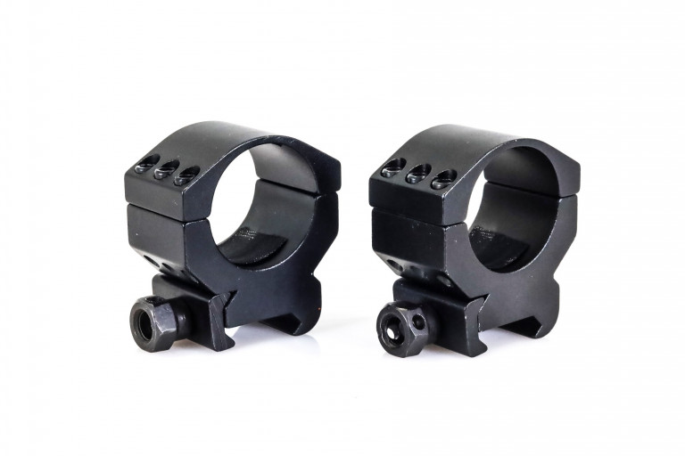 WULF 30mm Picatinny Weaver Medium 6 Screw Tactical Rings