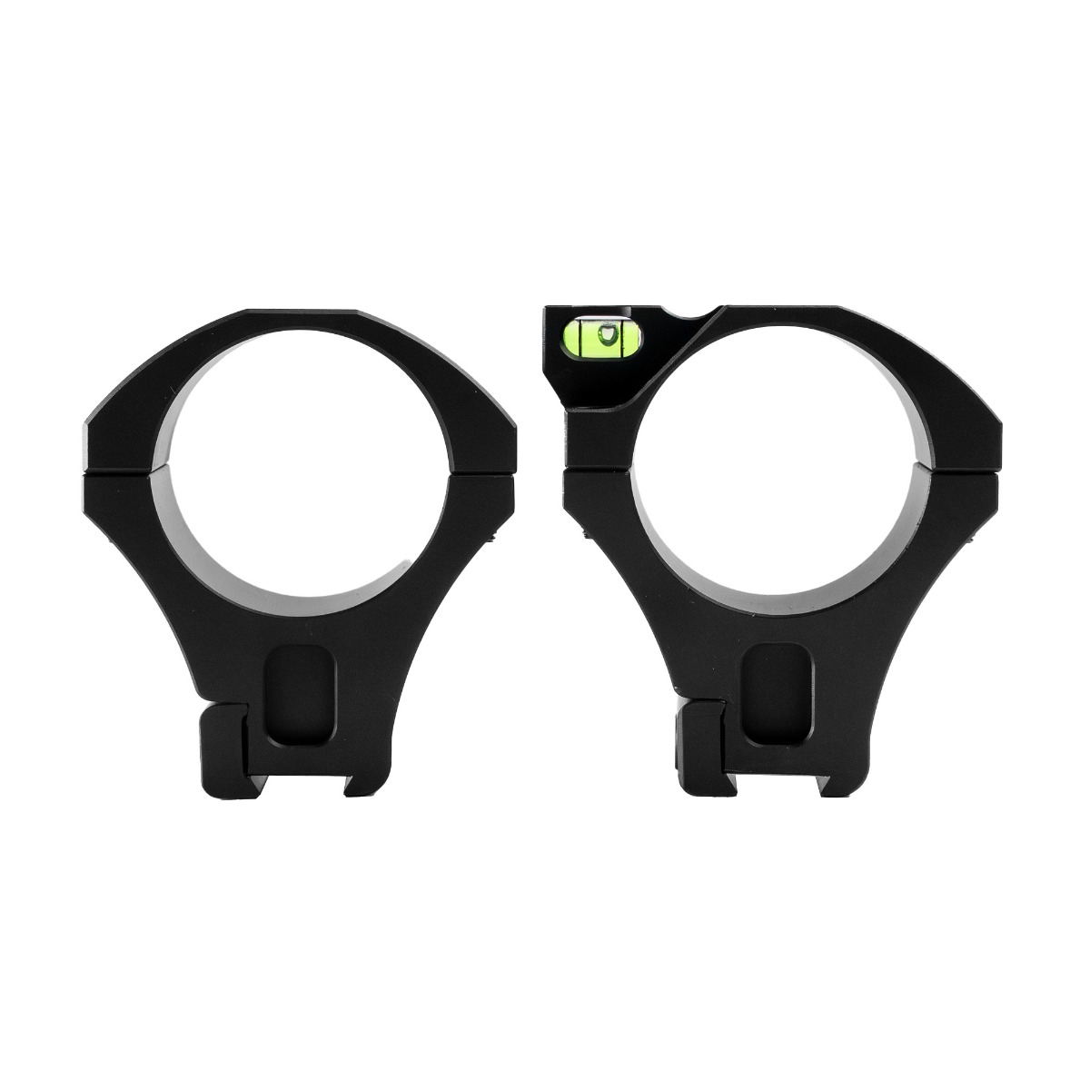 WULF Tactical Rings with Bubble Level - 9/11mm - 34mm Tube - High (36MM)