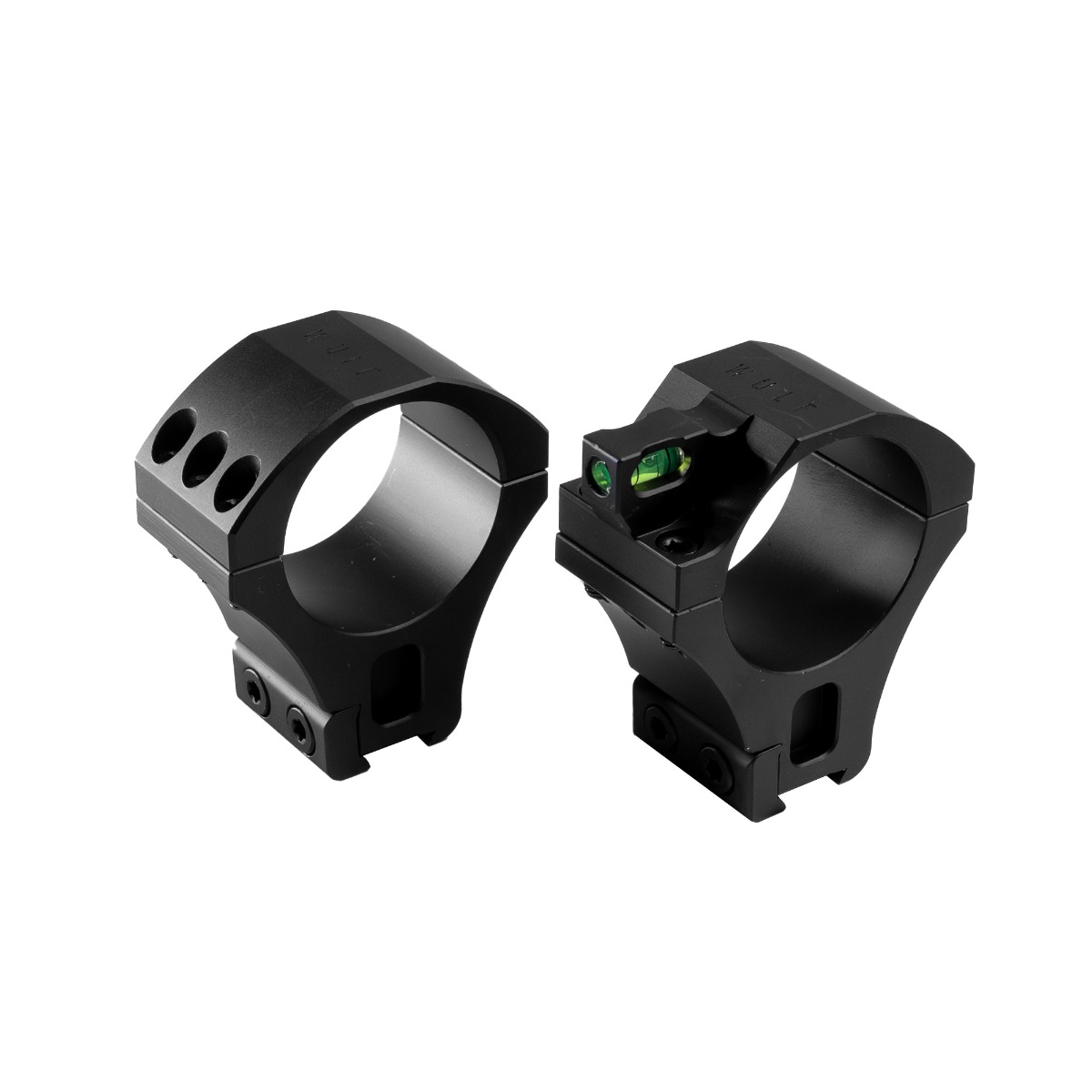 WULF Tactical Rings with Bubble Level - 9/11mm - 34mm Tube - High (36MM)