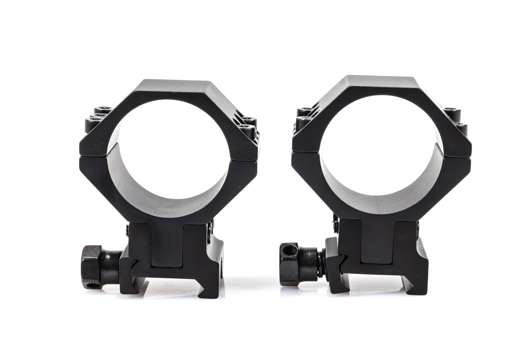 WULF 34mm 40 MOA Adjustable 6 Screw 9-11mm 2 Piece Picatinny Rings