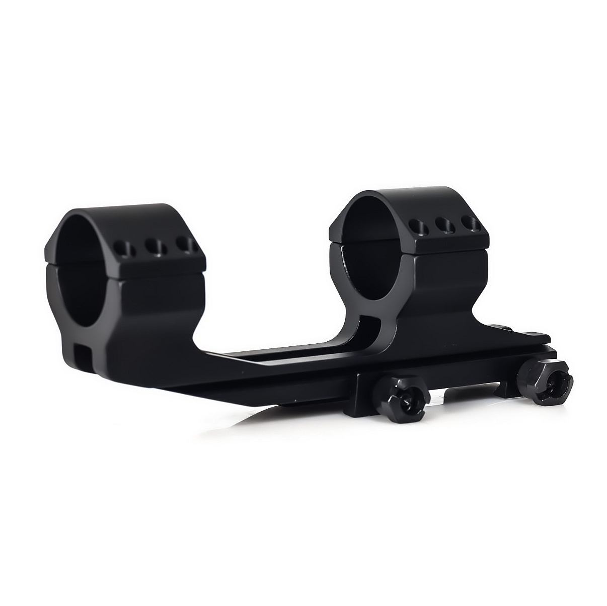 Wulf Pro Tac 30mm 1pc Cantilever Bubble Level 2 inch offset Scope Mount Weaver/Picatinny Base