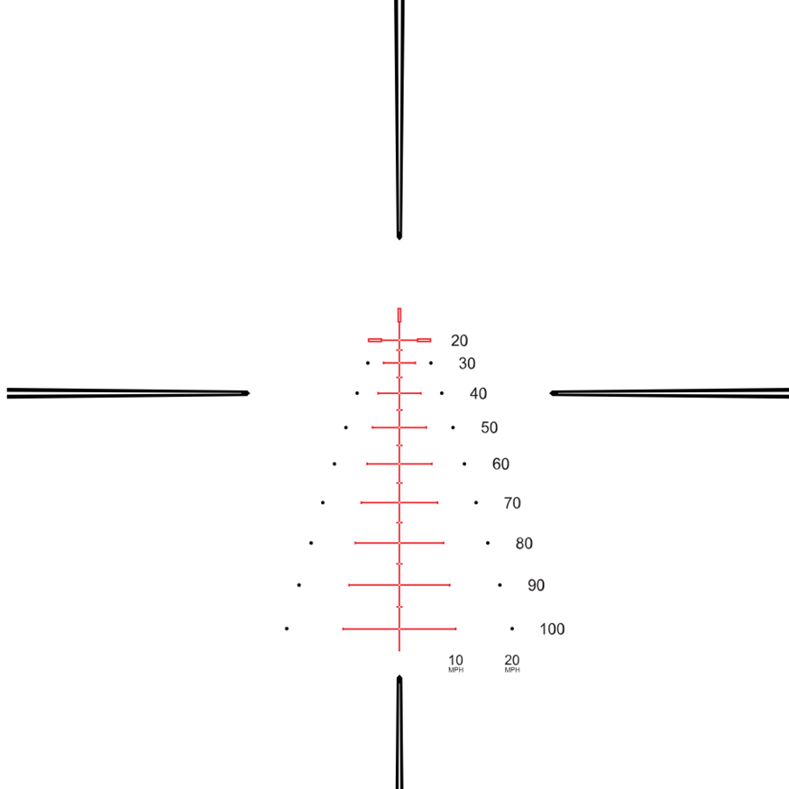 Hawke Crossbow XB30 Pro Compact 2-8x36 SR Rifle Scope
