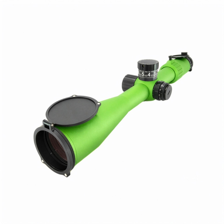 Falcon Optics X60i Ultra X60iA 10-60x56i ED SFP IR ECDi 0.125MOA 34mm Rifle Scope - Zombie Green