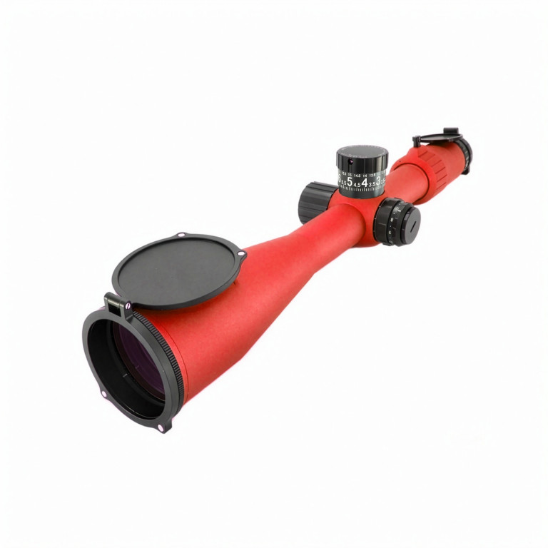 Falcon Optics X60i Ultra X60iA 10-60x56i ED SFP IR ECDi 0.125MOA 34mm Rifle Scope - Ruby Red