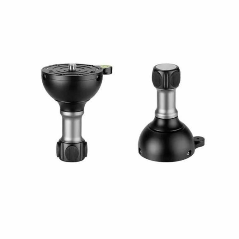 Leofoto YB-75MP Summit Medium Handle 75mm Levelling Base with Platform