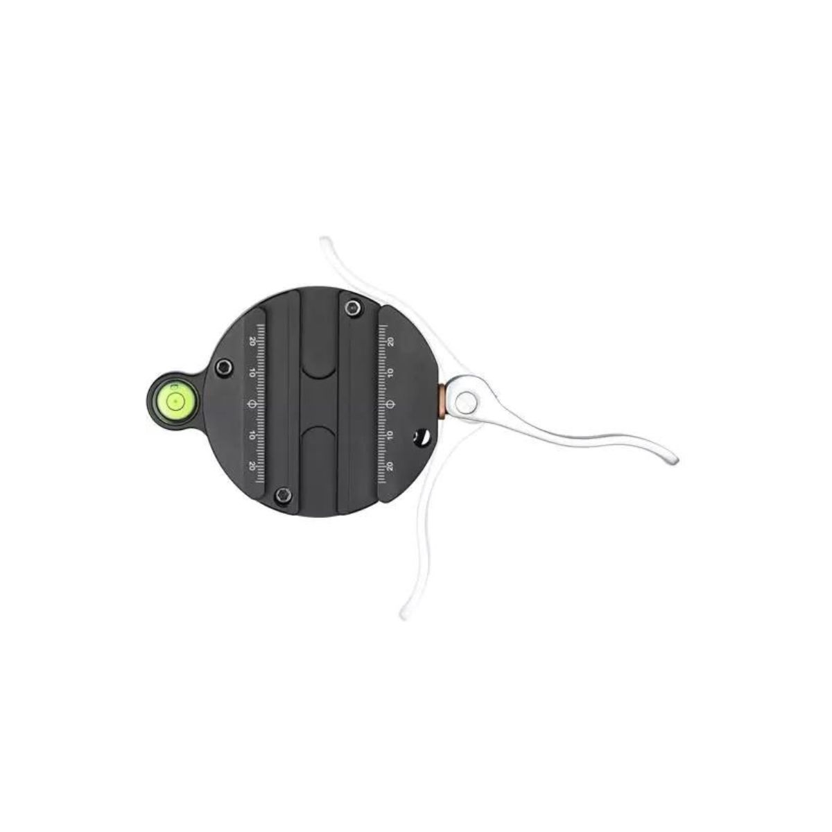 Leofoto YB-75SC Summit Short Handle 75mm Levelling Base with Platform and Clamp