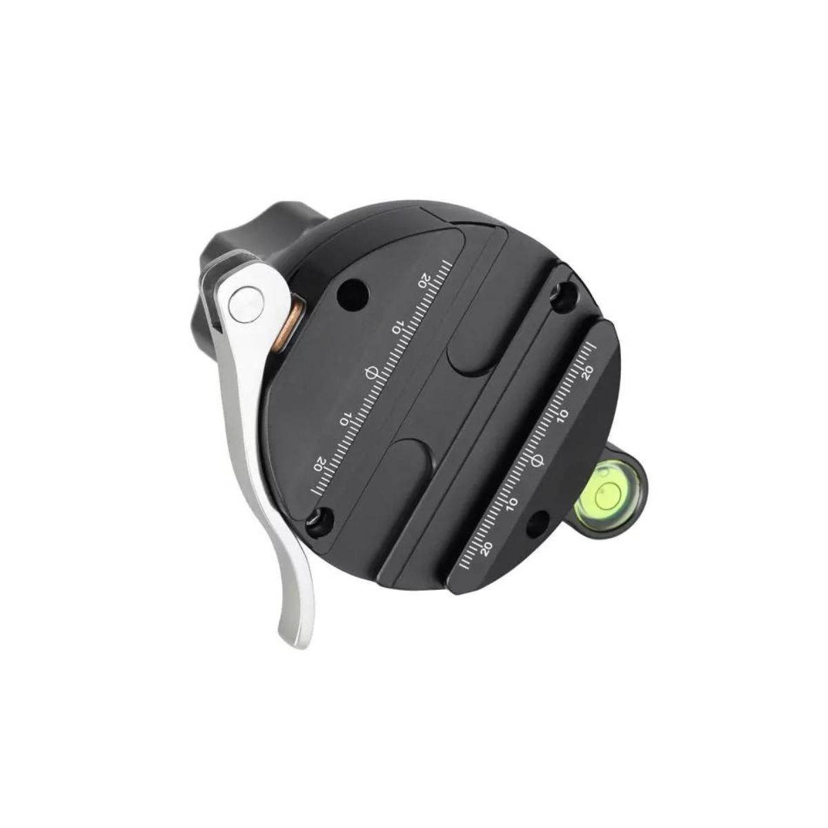 Leofoto YB-75SC Summit Short Handle 75mm Levelling Base with Platform and Clamp