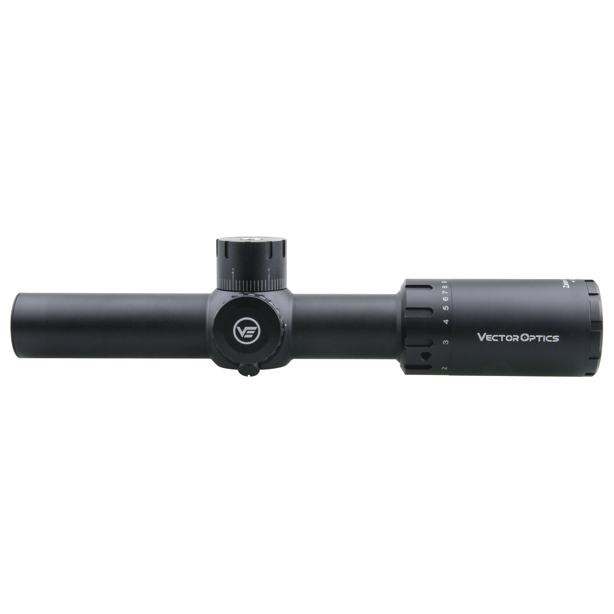 Vector Zalem 1-10x24 SFP 0.1 MRAD Illuminated VET-10BDC Rifle Scope