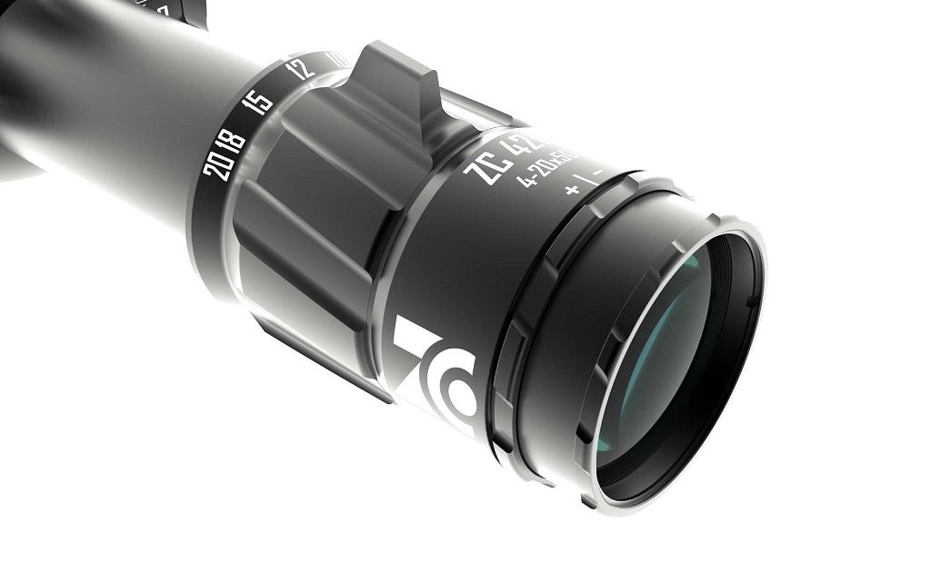 Zero Compromise Optic (ZCO) ZC420 4-20X50 FFP Illuminated 0.1 MIL MPCT1 Rifle Scope (+ZCO 2pc Rings)