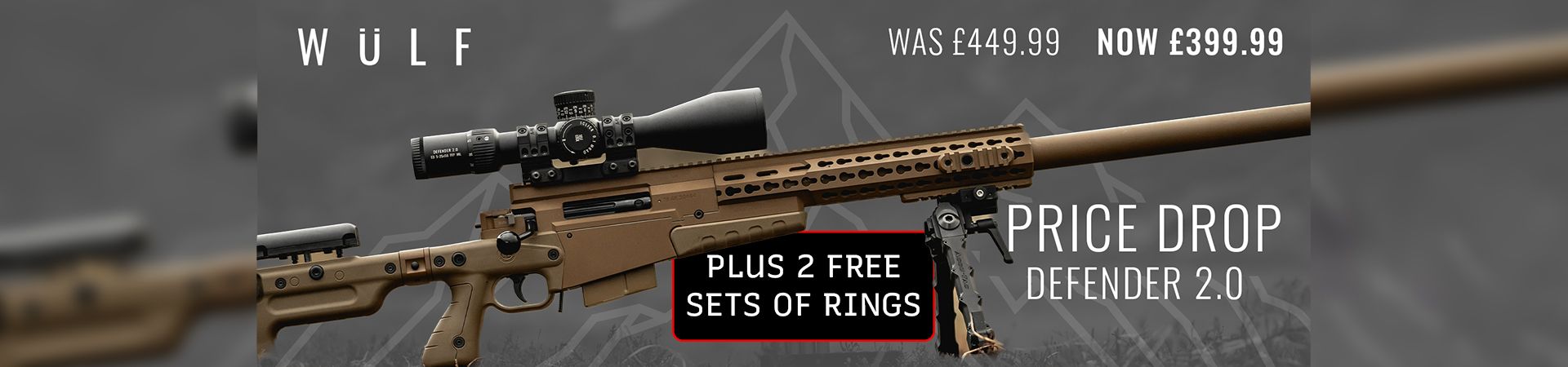 Wulf Defender with 2 x free rungs