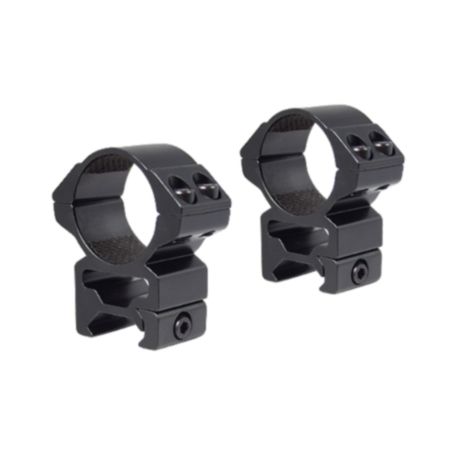 Hawke Match Mount 30mm 2 Piece Weaver Quick Peep Scope Rings - High