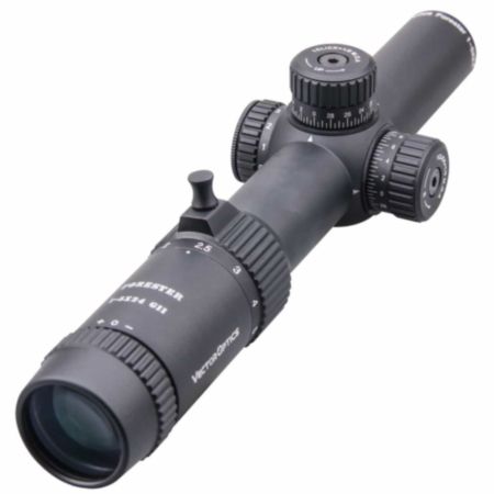 Vector Optics Forester 1-5x24 SFP Gen II Illuminated VFD-2 1/2MOA 30mm Rifle Scope