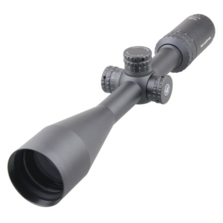 Vector Hugo 6-24x50 SFP Side Focus BDC Non IR Rifle Scope - Free Mounts