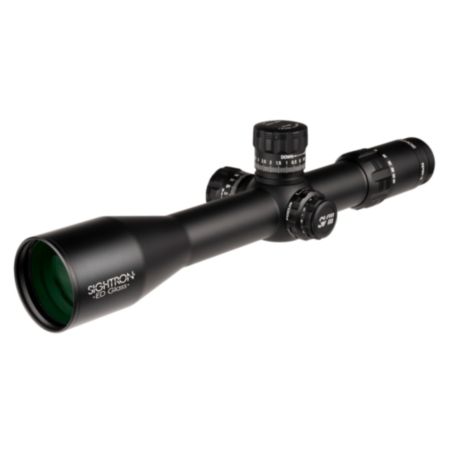 Sightron SVIII ED 5-40X56 FFP Zero Stop 0.1 Mrad Illuminated MH-6 Rifle Scope (+FREE 40mm Rings)