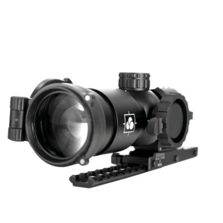 Immersive Optics 5x30 Pro Mildot Rapid Prism Scope with MOA Adjustable Mounts 